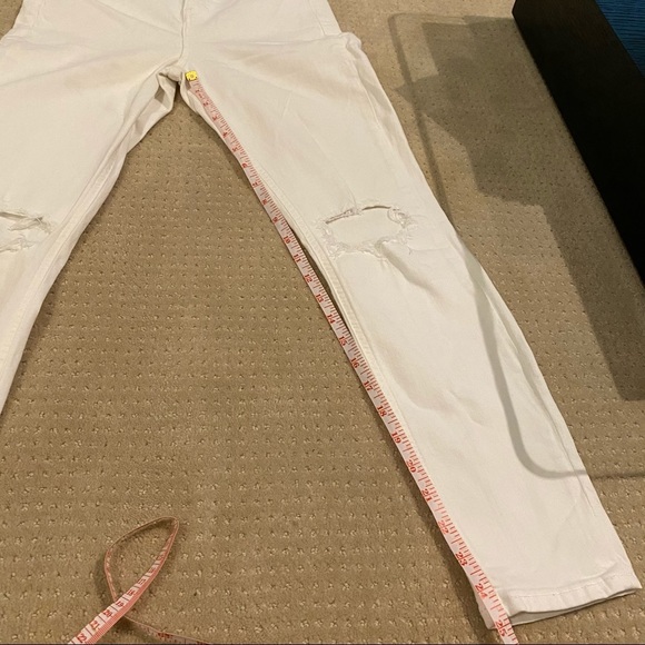 TOPSHOP White High Waisted Jamie Skinny Jeans - Picture 10 of 11